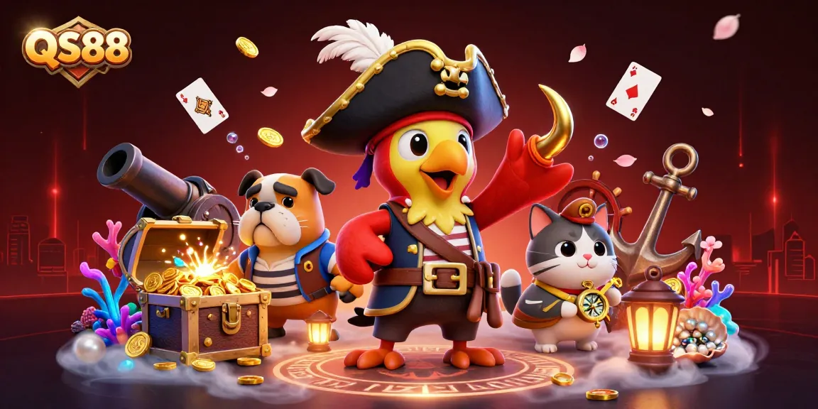Engage with thrilling QS88 casino adventures featuring pirates, treasure, and exciting games.