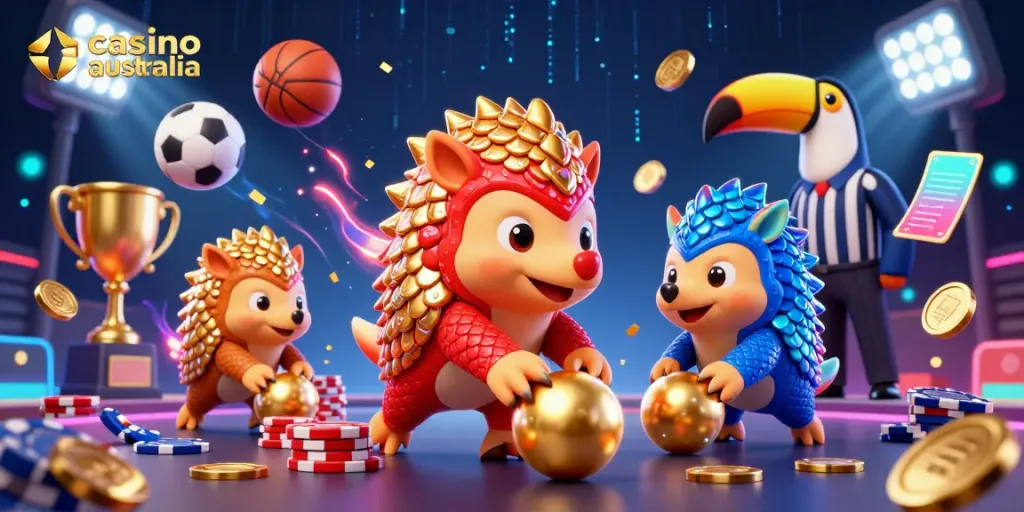 Experience thrilling gameplay at casino australia with dynamic pangolins and exciting game elements.