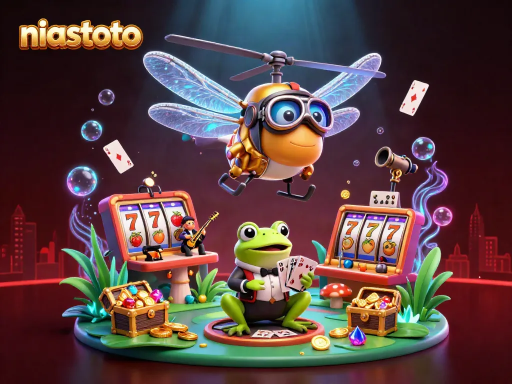 Experience thrilling gameplay at niastoto with vibrant slot action and lively casino elements.