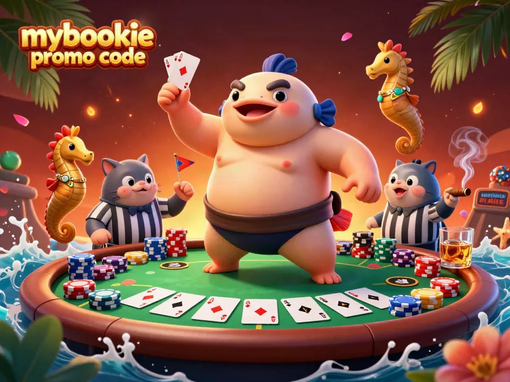 Engage with mybookie promo code for exclusive bonuses while enjoying a lively underwater poker scene