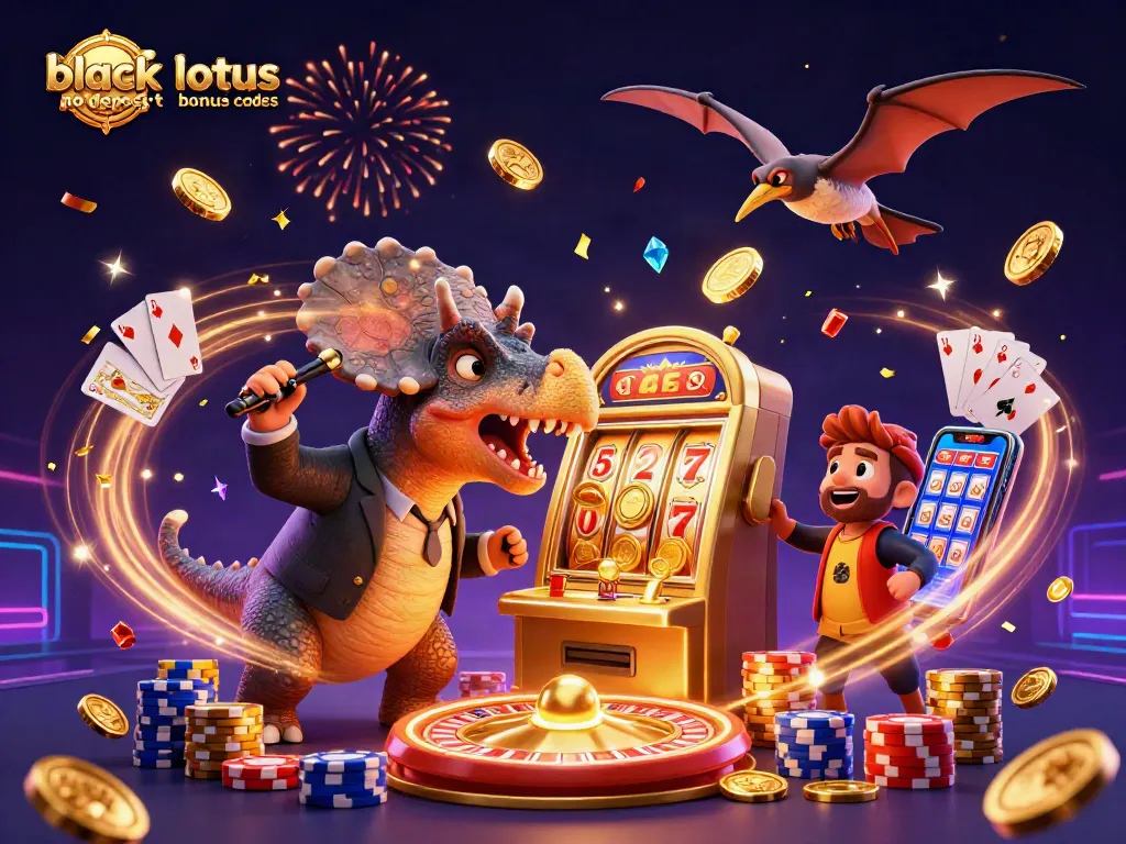 Claim amazing black lotus no deposit bonus codes while enjoying vibrant slot machine action