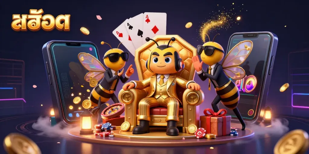 สนุกกับเกมสล็อตที่ผู้เล่นต้องรู้จัก ดีไซน์ 3D สื่อถึงบรรยากาศคาสิโน