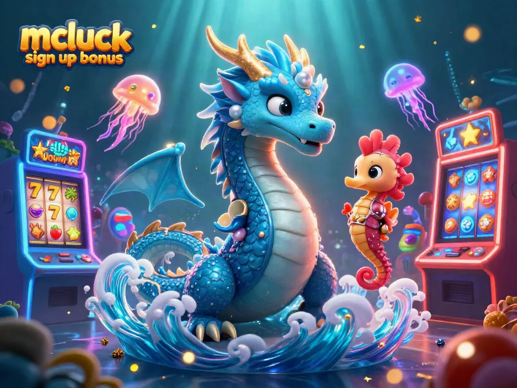 Claim the mcluck sign up bonus with exciting slot machines and mystical underwater characters.